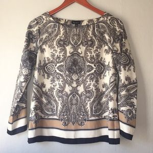 Silky Talbots Blouse